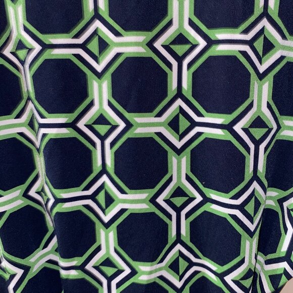 Liz Claiborne Geometric Patterned Midi Dress - Picture 6 of 6